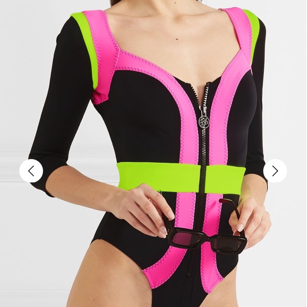 NWOT Agent Provocateur Sindy One Piece Neon swimsuit.